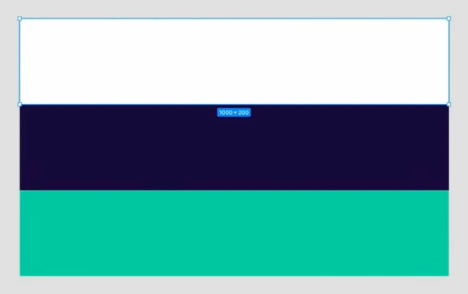 Example of neutral, primary and call-to-action colours