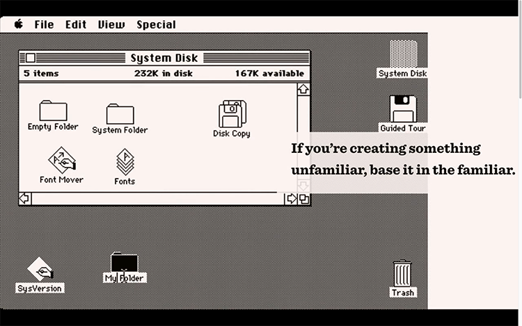 Original Mac desktop